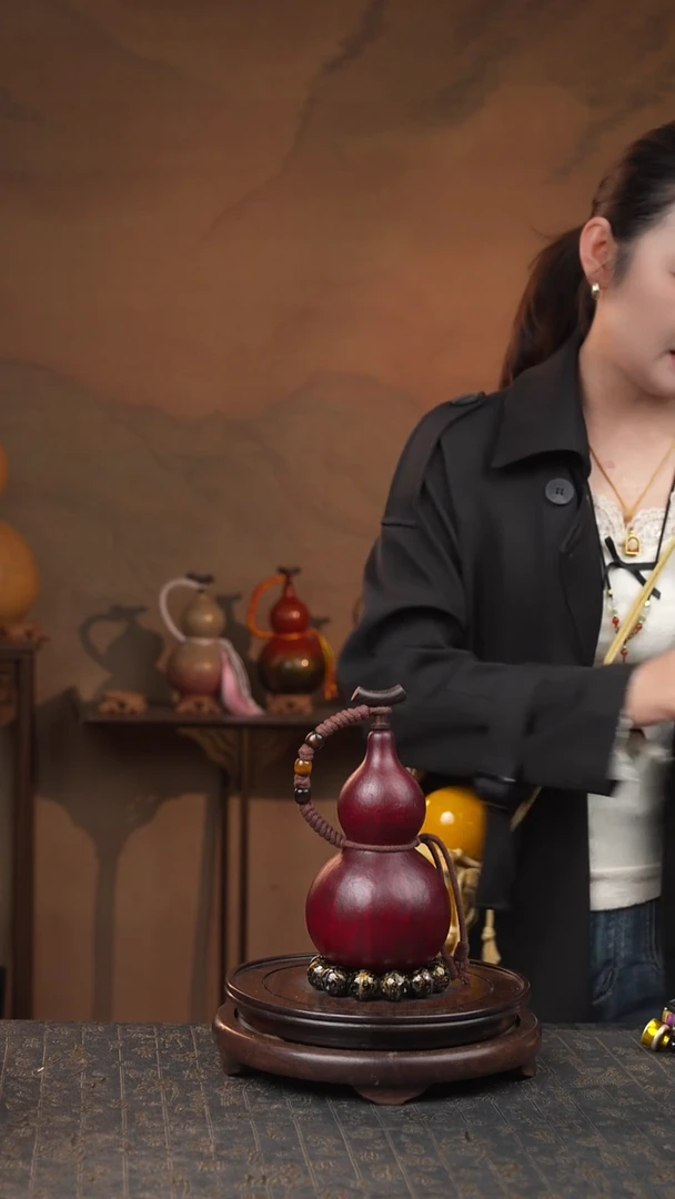 458号大漆酒葫芦一物一图