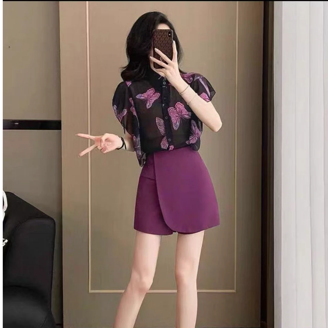 FF3147森系INS风法式慵懒风时尚套装（随机发货，介意勿拍）