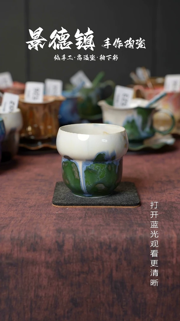原创我***犬景德镇手工高温陶瓷820