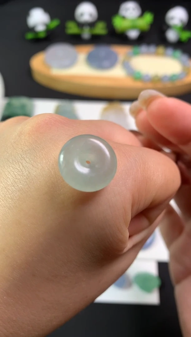 未镶嵌定制翡翠尺寸14.7*4.7