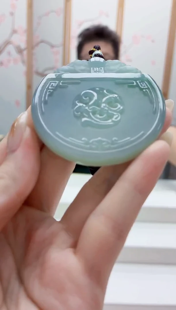 未镶嵌定制翡翠5175jw-毛货挂件58