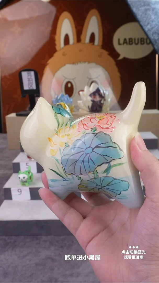 静态檀木13公分檀木手绘1