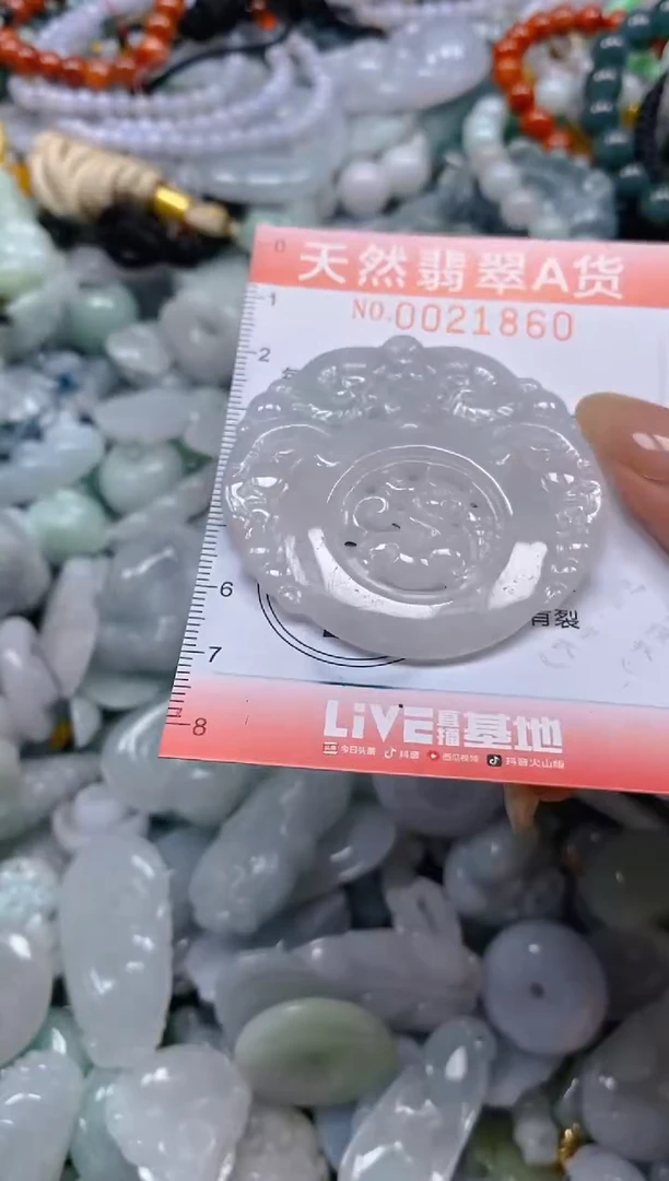 翡翠未镶嵌颈饰闪购0021860
