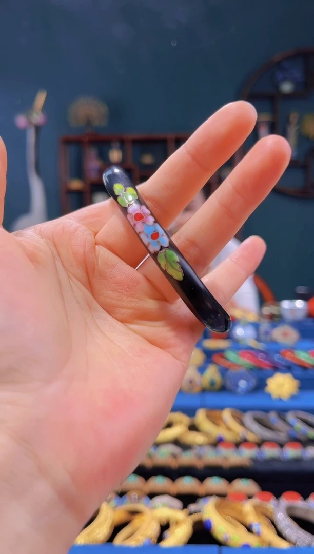 【闪购商品】非遗绝技 景漆结合手镯 561圈