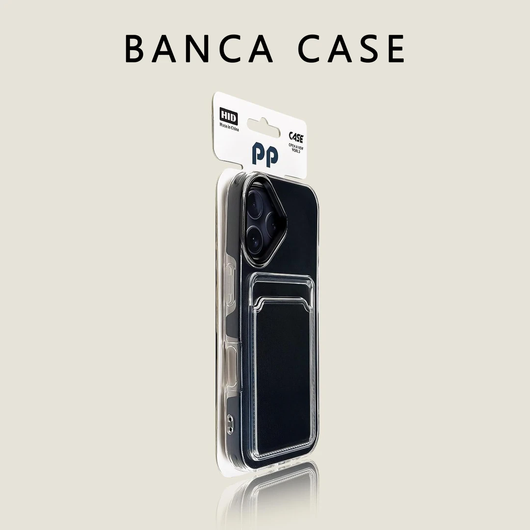 BANCA高级感二合一卡包壳适用苹果16Promax手机壳iPhone15/14/13