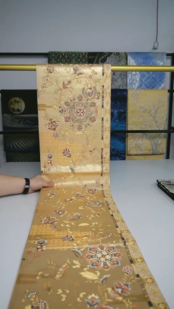 【闪购商品】织绣织锦2凤凰宝相花