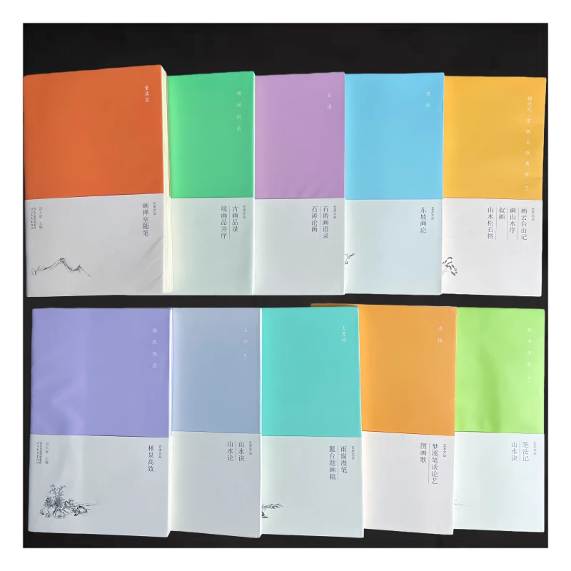 画论 顾恺之郭熙谢赫石涛画语录画云台山暨董其昌画禅室随笔苏轼