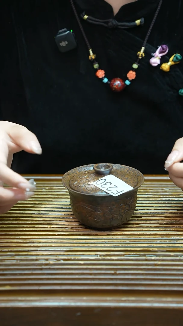 万古烧粗陶手工茶具
