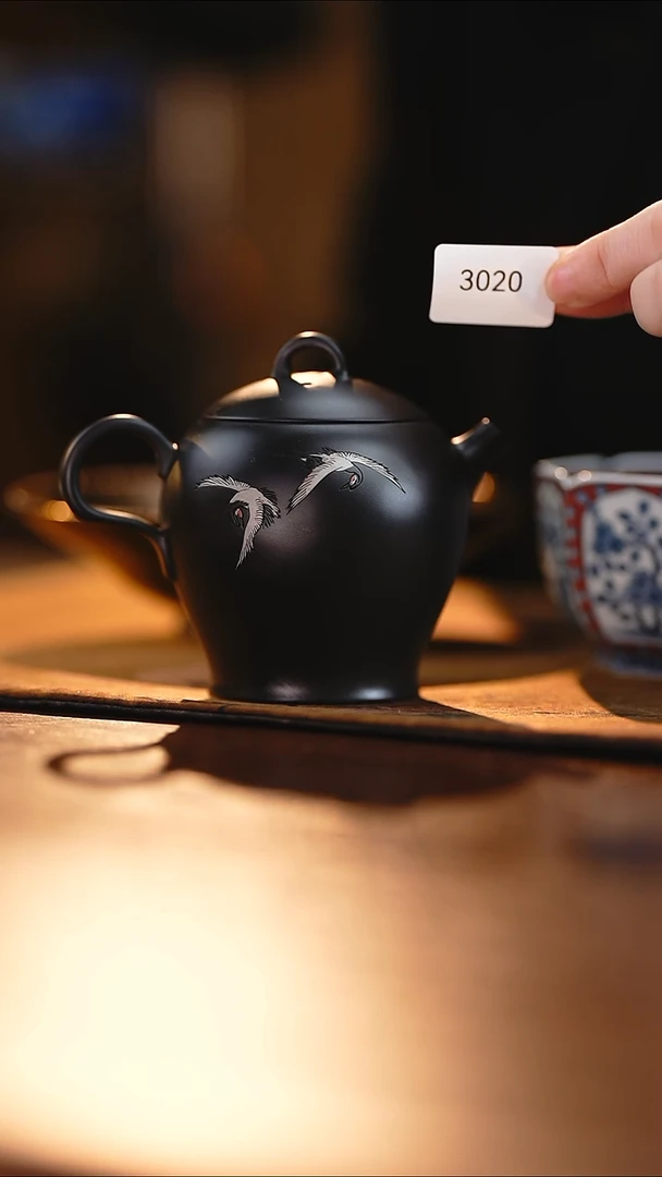 雲梦茶器紫陶茶壶3020