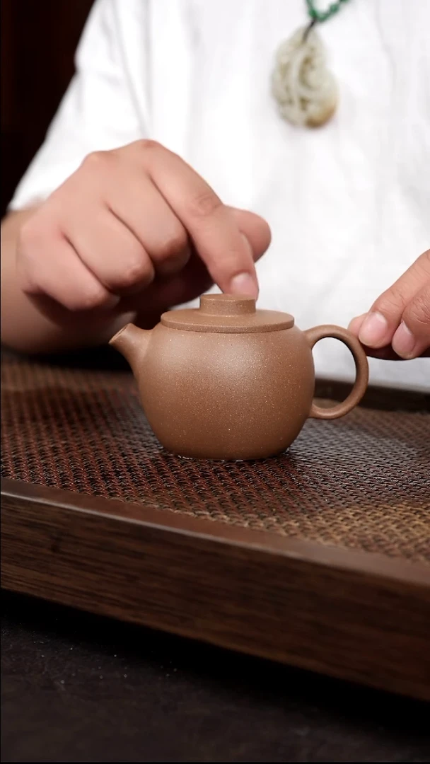 茶壶紫砂老段泥巨轮