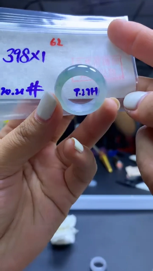 未镶嵌定制翡翠戒圈#398元-毛货需精细抛光
