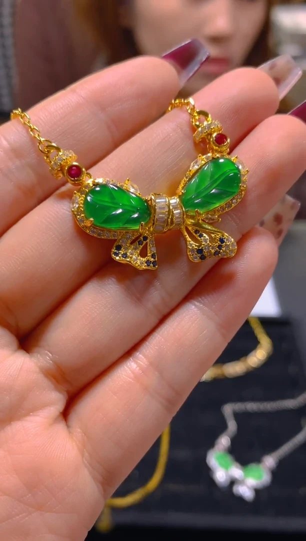 颈饰未镶嵌翡翠多样性发一