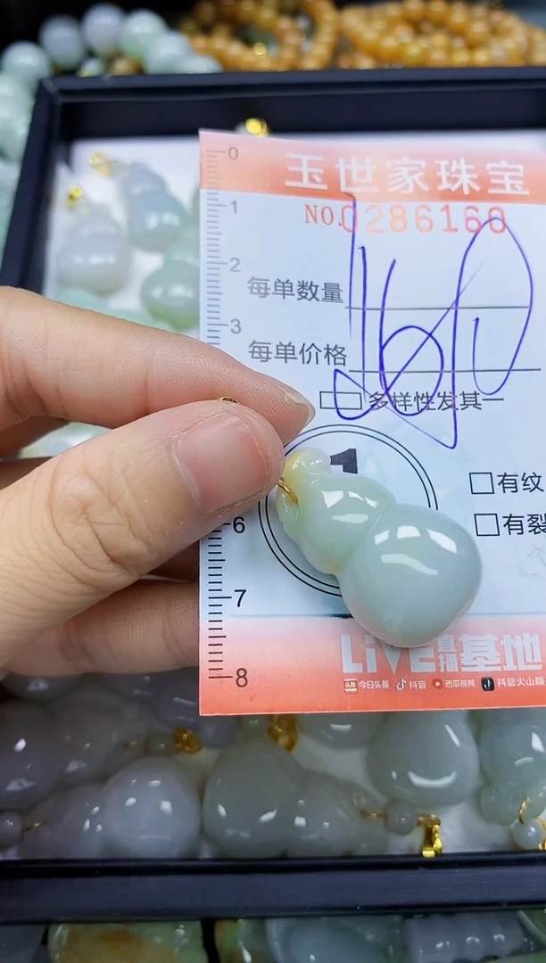 翡翠未镶嵌颈饰闪购0286160多样性发其一