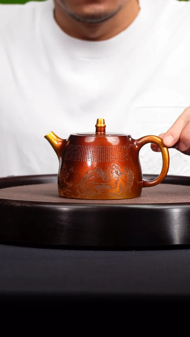 茶壶紫砂宜兴紫砂原矿壶