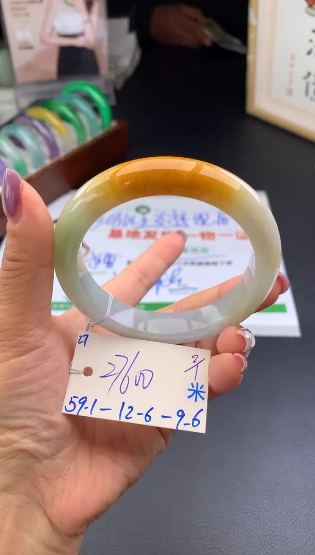 未镶嵌手镯翡翠假一赔三   手镯