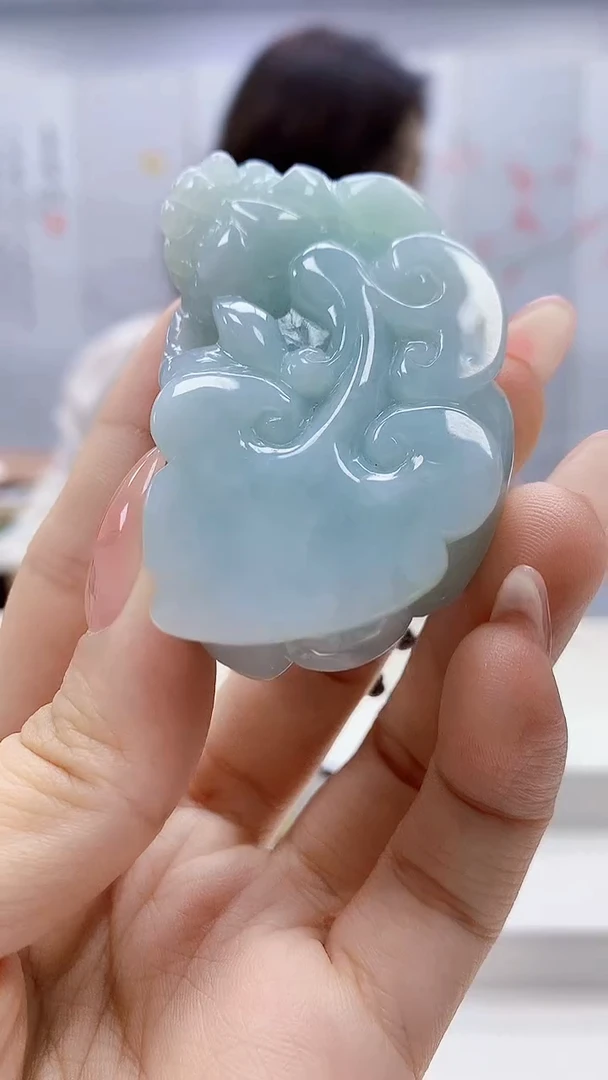 未镶嵌定制翡翠4829ty-毛货挂件193