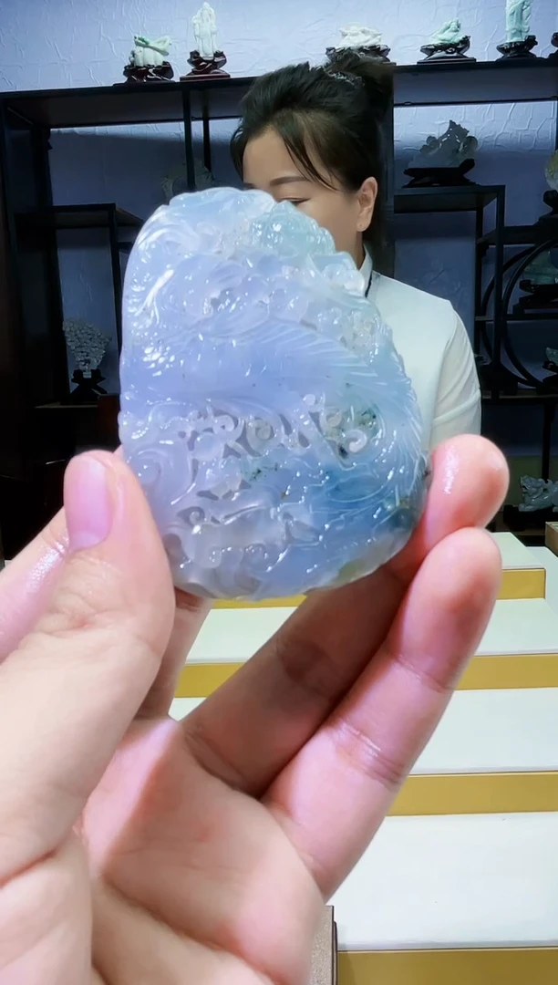 定制翡翠未镶嵌毛货06130005