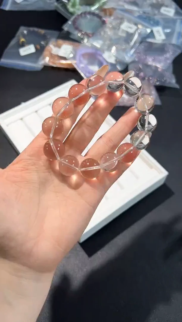 未镶嵌手串水晶44m多样性发其一【1条】默认微瑕15mm