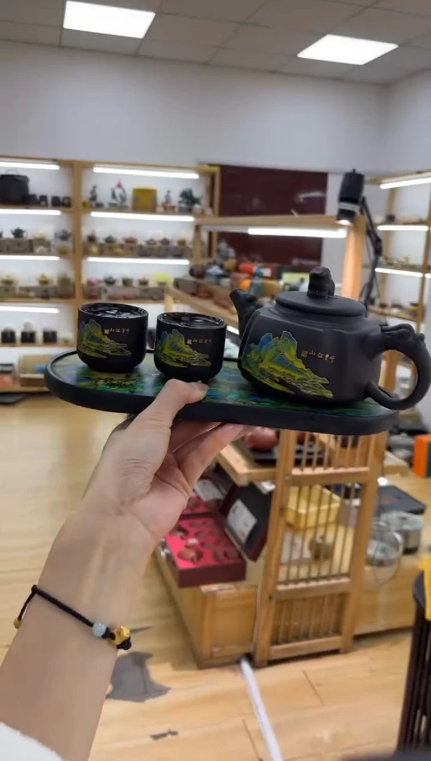 【闪购商品】紫砂茶壶大白茶具高端紫砂
