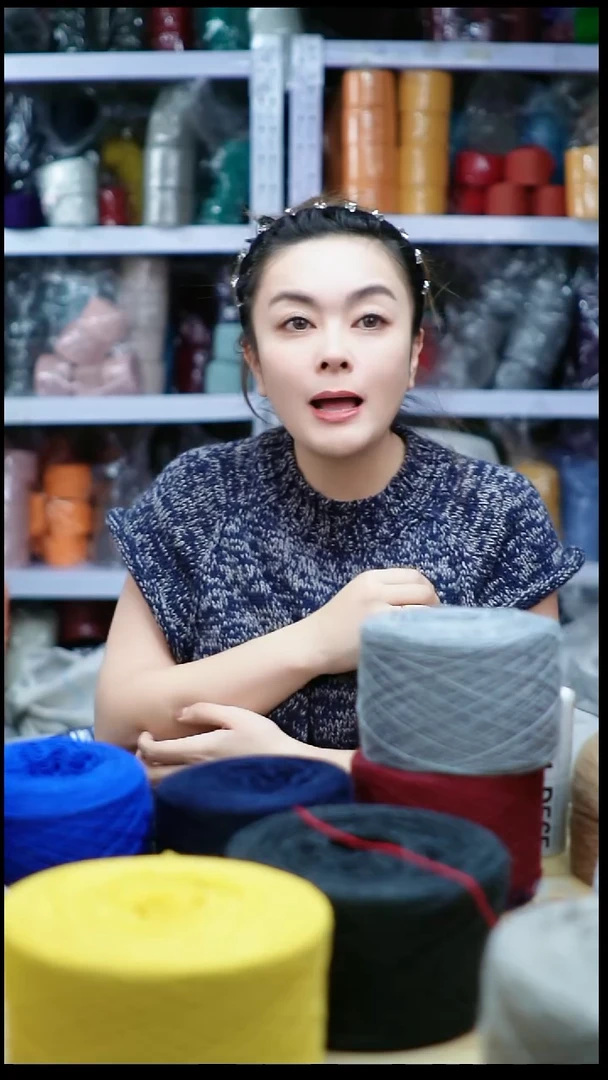 羊毛欢姐手编线D561