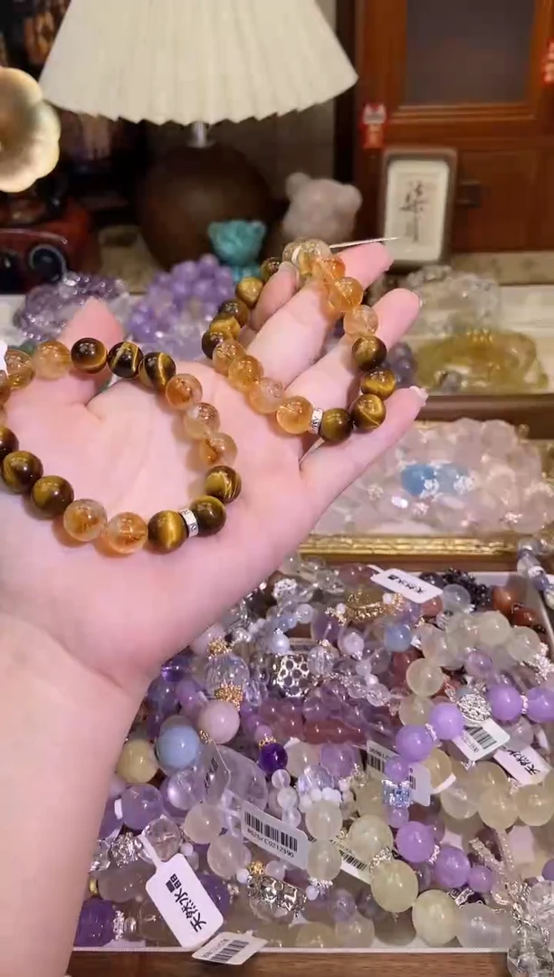 【闪购商品】水晶手链银S925镶嵌307手串