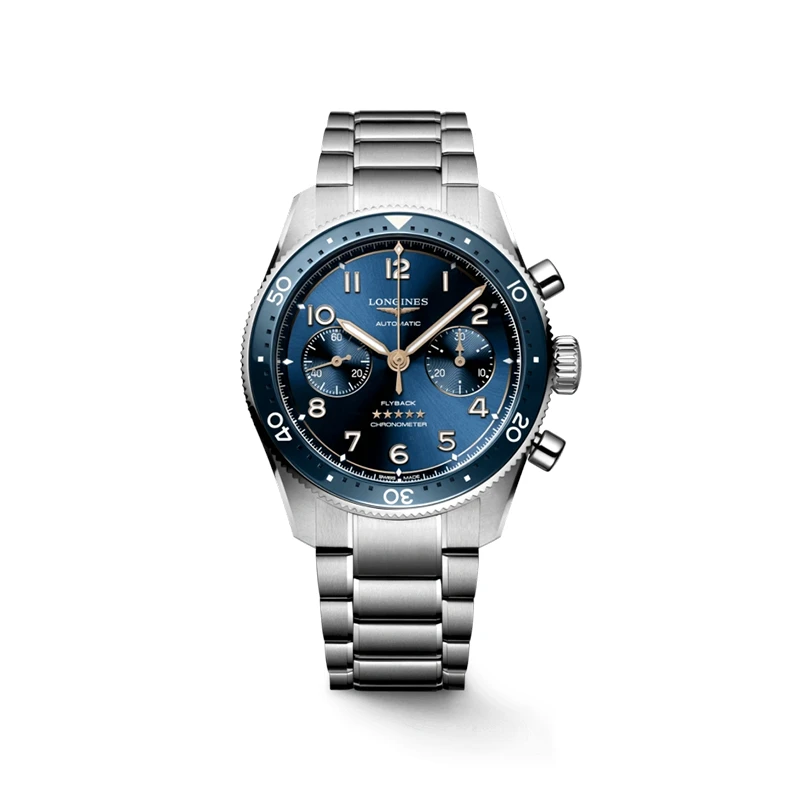 99新 Longines/浪琴 先行者L3.821.4.93.6机械男表42mm全套24年