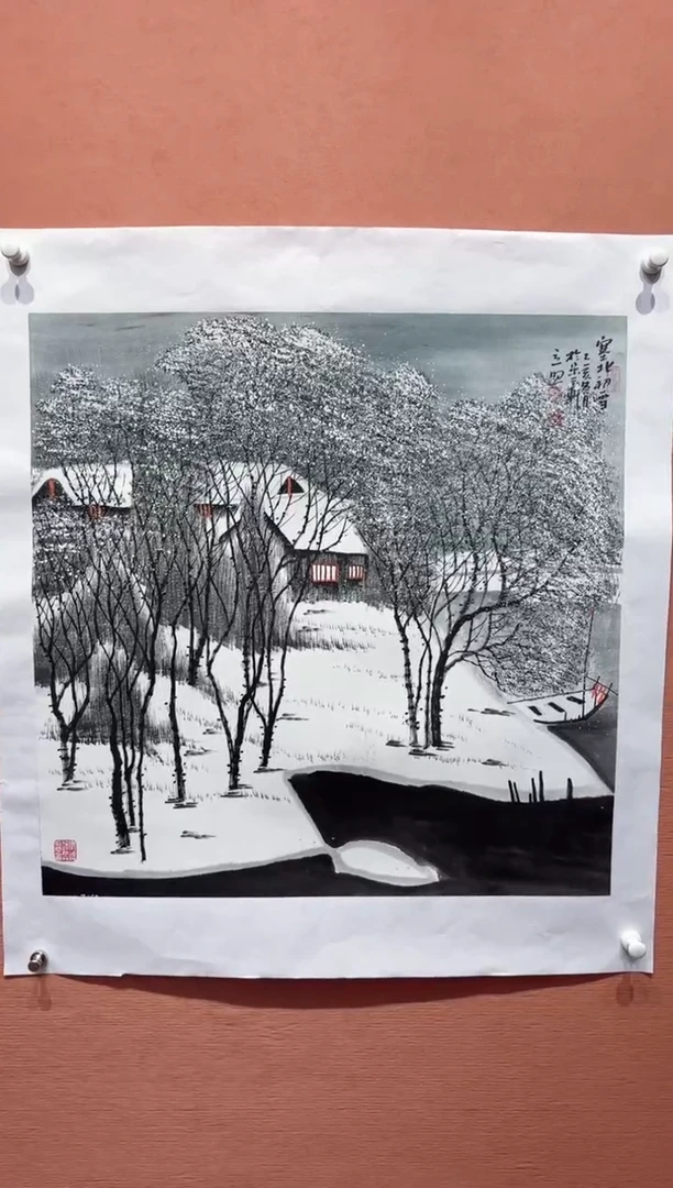 国画师立照老师国画作品