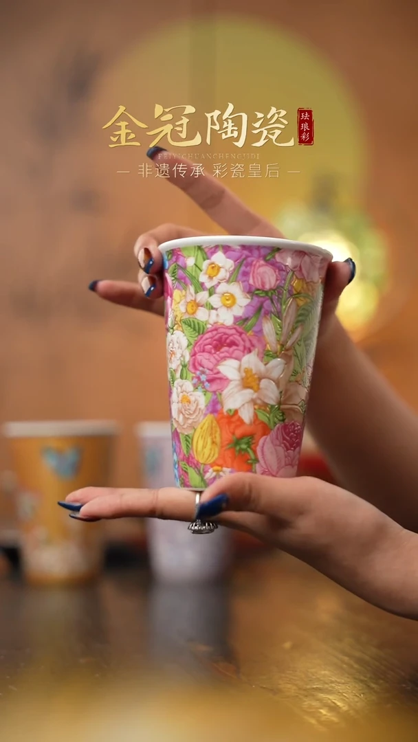陶瓷粉雪絮语【可乐杯】 粉