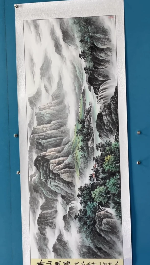 国画闪电购刘武绘画36