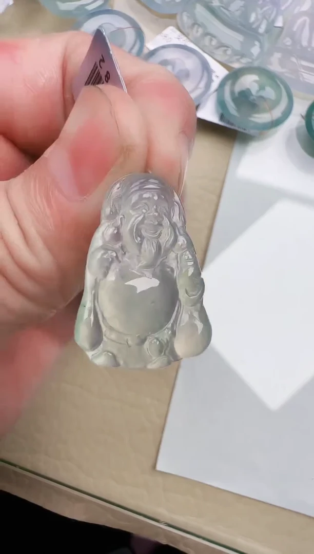 颈饰未镶嵌翡翠缅甸翡翠a货