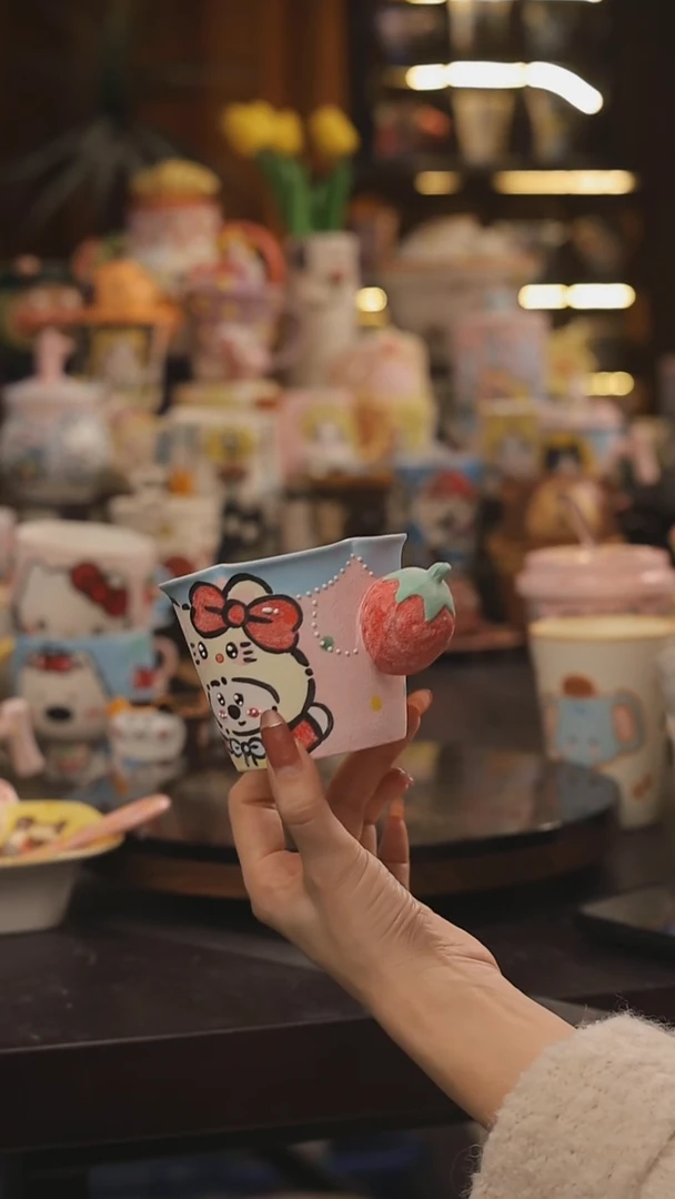 景德镇釉下彩绘设计师款式陶瓷