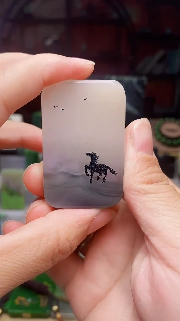 和田玉未镶嵌挂件32