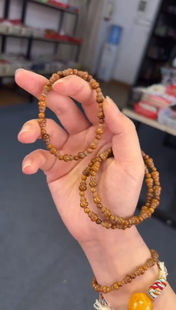 吊坠菩提根/象牙果  库克葫芦单圈