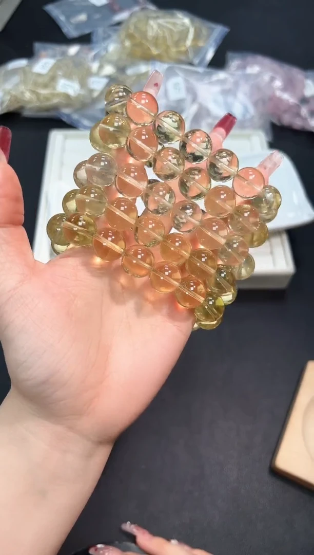 【闪购商品】水晶手串未镶嵌30G多样性发其一/1条默认微瑕