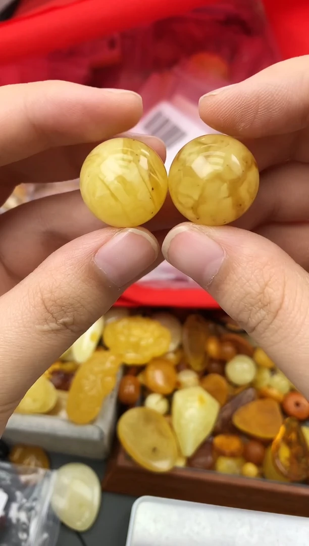【闪购商品】琥珀珠宝奇石未镶嵌107