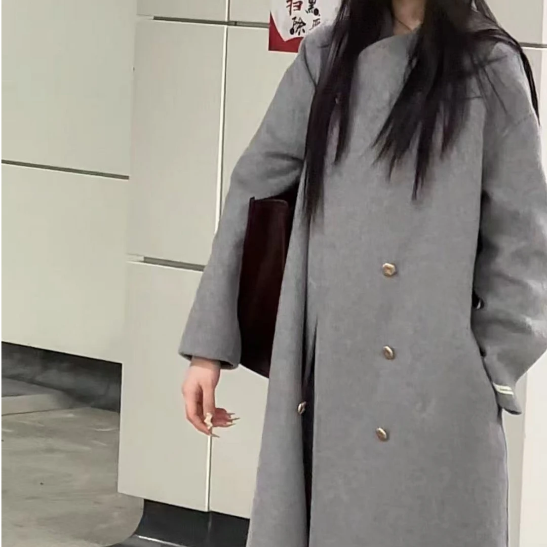 【现货清】双面羊毛大衣现货清