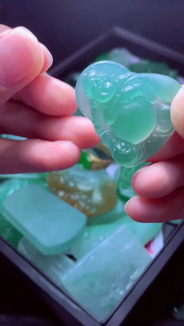 未镶嵌定制翡翠赵***#毛货翡翠定制