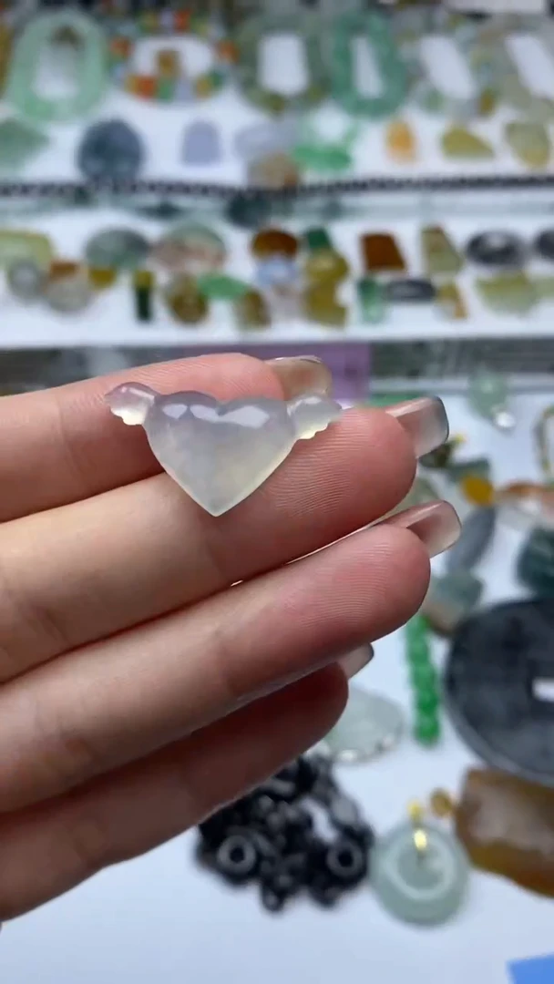 未镶嵌定制翡翠毛货定制不退不换