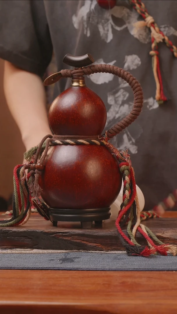 1702号精品大漆葫芦防腐防渗装水茶酒