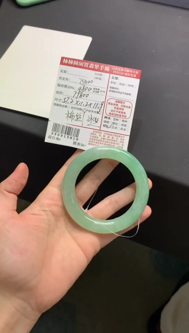 未镶嵌手镯翡翠姐姐250915819
