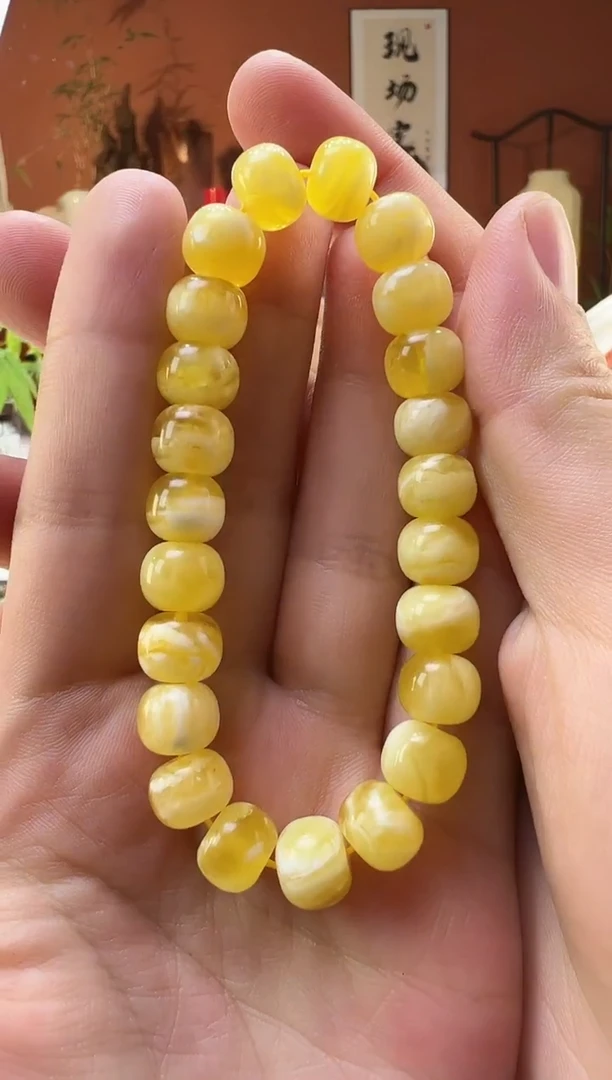 【闪购商品】蜜蜡手串未镶嵌蜜蜡10mm