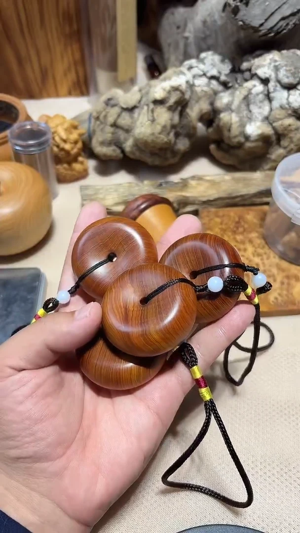 柏木（崖柏）南太行崖柏 5.0平安扣黑油