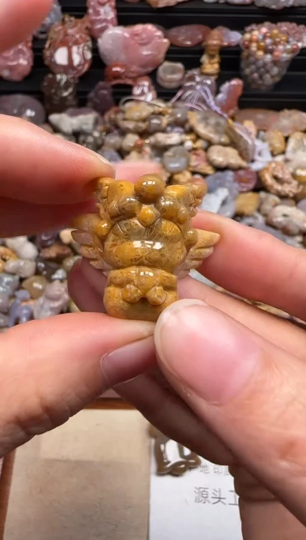 【闪购商品】硅化珊瑚（珊瑚玉）颈饰未镶嵌071