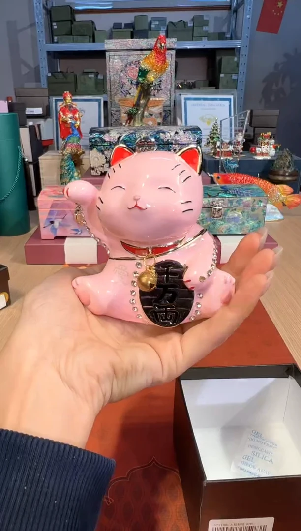 【闪购商品】杯289粉色大号招财猫