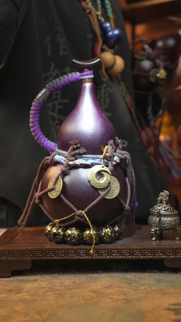 532大漆一物一拍记葫堂出品【不带手串】