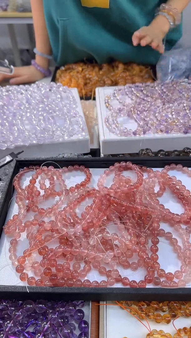 【闪购商品】水晶手串未镶嵌275/多样性发其一/卡9