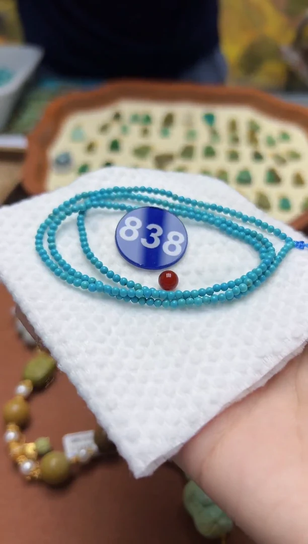 玛瑙/玉髓手串未镶嵌838