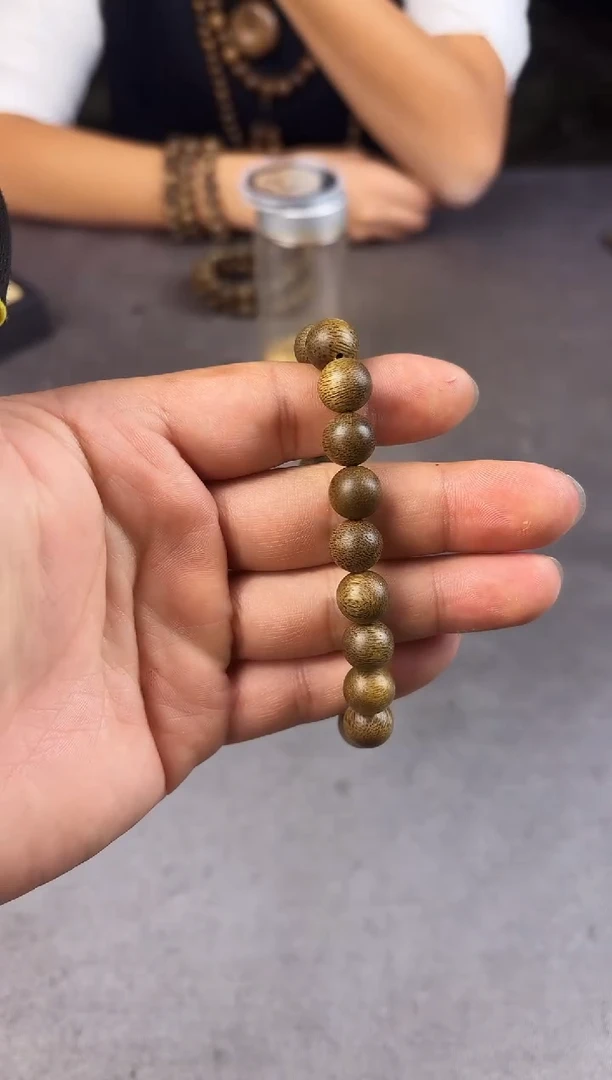 沉香沉香碎屑+芽庄白奇10圆珠单圈沉14克+多样性发一