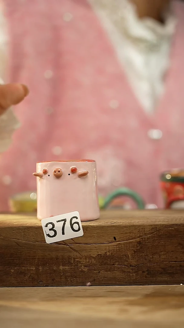 【闪购商品】瓷片手绘·杯/设计师 xudu 款