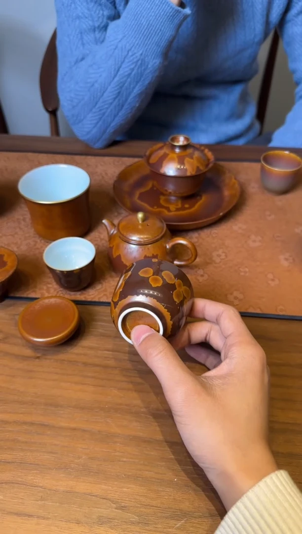 荣器 木首直口主人杯